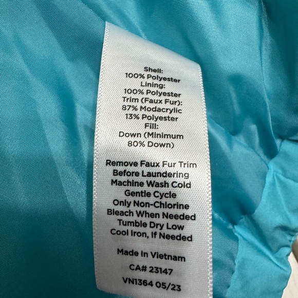 TALBOTS ❤️ puffer vest NWT size petite small - Picture 5 of 6